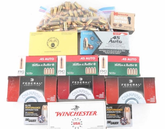 Lot of .45 AUTO AMMO