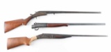 Lot of 3 Single Shot Shotgun Parts Guns