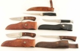Lot of Hunting & Utility Knives