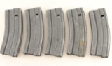 Lot of 5 Colt AR 15 Mags
