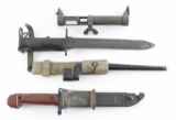 Lot of 3 Bayonets.