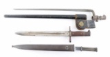 Lot of 2 US Bayonets.