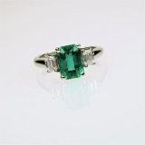 Stunning Extra Fine GIA Certified Emerald
