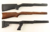 Collection of 3 Mini-14 Stocks