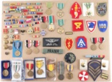 Bonanza Lot of Military Medals and Patches