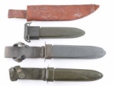 Lot of U.S. Military Scabbards.