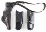 Lot of 3 Holsters