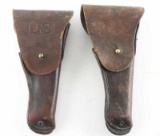 Collection of 2 WWII Era 1911A1 Holsters
