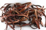 Large Lot of Leather Rifle Slings
