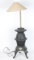 Cast Iron Stove Lamp