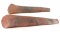 Lot of (2) Leather Rifle Scabbards