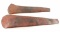 Lot of (2) Leather Rifle Scabbards