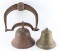 Lot of 2 Antique Bells
