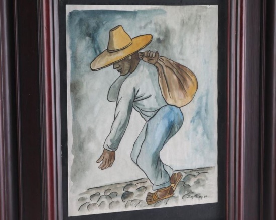 Original Watercolor on Paper