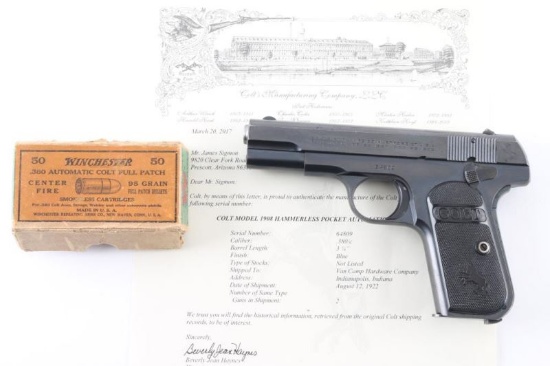 Colt 1908 Pocket Hammerless 380 ACP #64809