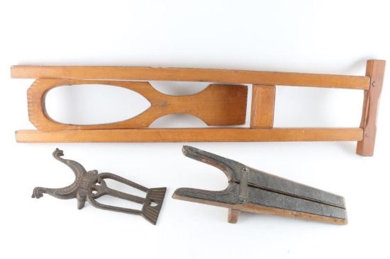 Lot of 3 Bootjacks