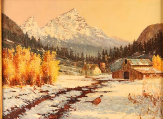 Original oil on Board