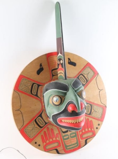 Northwest Coast Wood Wall Plaque
