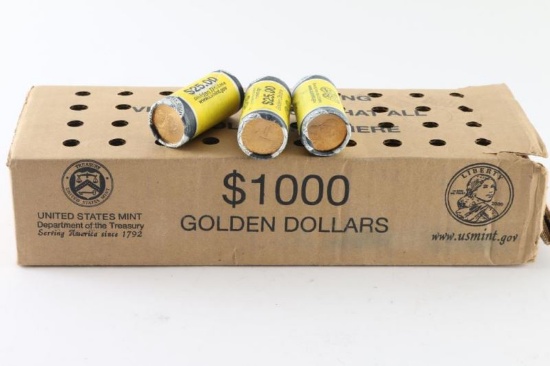 1000 Sacagawea 'Golden' US Dollars