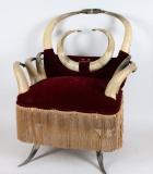 Antique Horn Chair