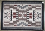 Navajo Rug with Storm Pattern