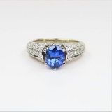 Dazzling Cornflower Blue Ceylon Sapphire