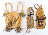 Lot of 3 Indian Style Bags