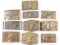 Lot of 10 Brass Buckles