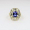 Exceptional Designer Tanzanite and Diamond