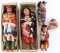 Lot of 5 Skookum Dolls