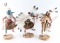 Lot of 3 Navajo Kachinas