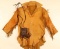 Leather Fringed Shirt & Purse