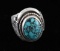 Mens Navajo Turquoise Ring