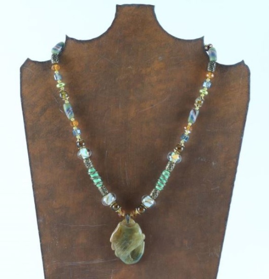 Carved Jade Pendant