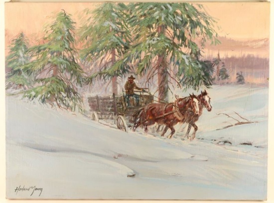 Original Oil on Canvas