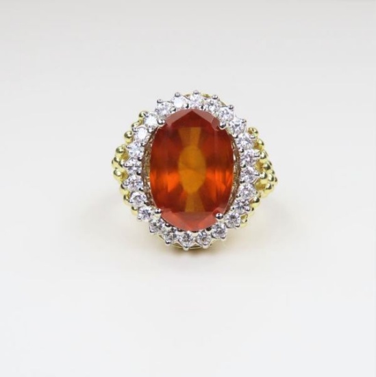 Unbelievable Large Mandarin Spessartite Garnet