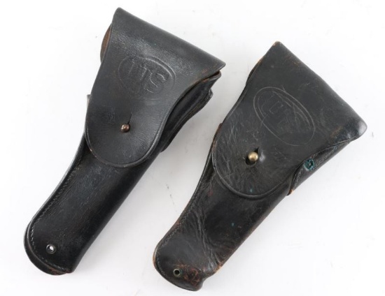 Lot of (2) Original US Flap Holsters