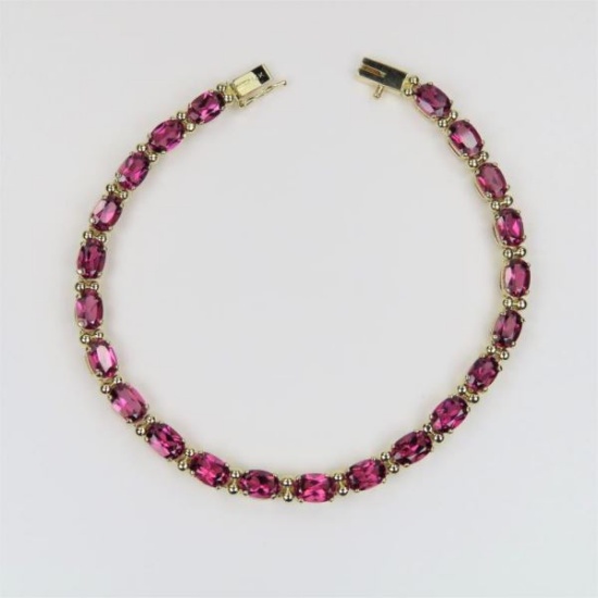Irresistible Bracelet featuring 22 Reddish Purple