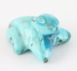 Turquoise Frog Effigy