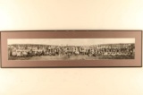 Vintage Panoramic B&W Photograph
