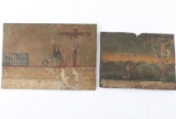 Collection of 2 Mexican Retables