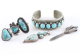 Collection of Navajo Jewelry