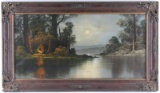 Original oil on poster board