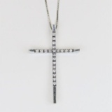 Striking custom made Cross Pendant