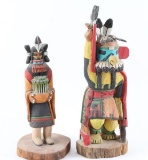 Lot of 2 Hopi Kachinas
