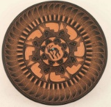 Harrison Tom signed Decorator Plate