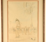 Limited Edition Colored Lithograph