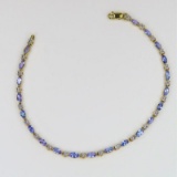 Lovely Tanzanite Accent Bracelet