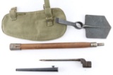 WWII British army Trench tool Pickaxe