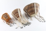 Lot of 3 Apache Burden Baskets